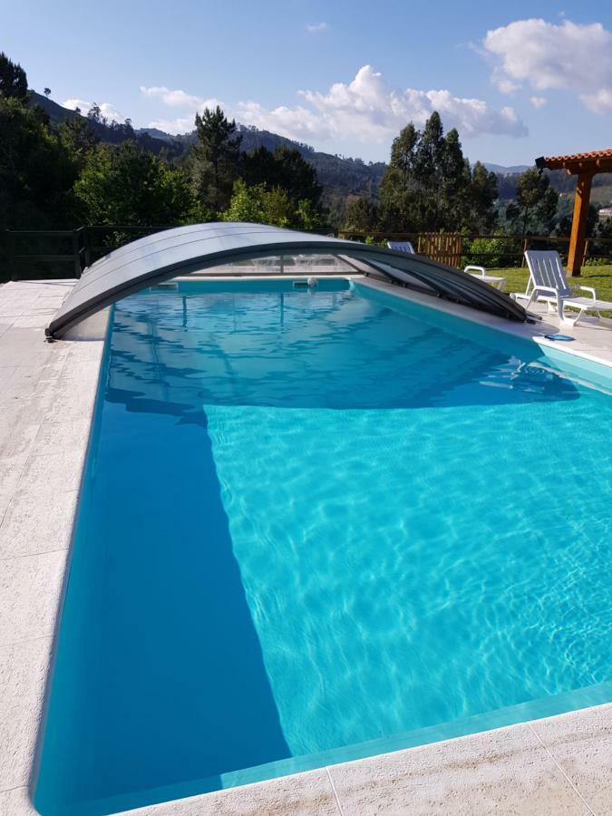 Villa Quinta Da Tormenta -14 Pessoas- Cabeceiras De Basto 2 Casas E Piscina Privada Exterior foto